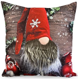 Polštář GNOM IV. s aplikací 40x40cm Mybesthome