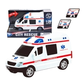 Sanitka na setrvačník - světlo, zvuk