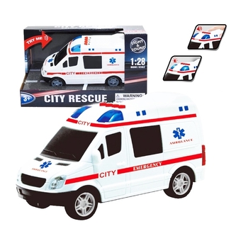 Sanitka na setrvačník - světlo, zvuk