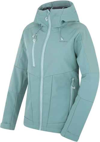 Dámská softshell bunda Sevan L grey green - XL
