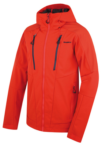 Pánská softshell bunda Sevan M br. brick - XL