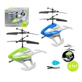 RC Vrtulník - ovládání: ruka nebo ovladač