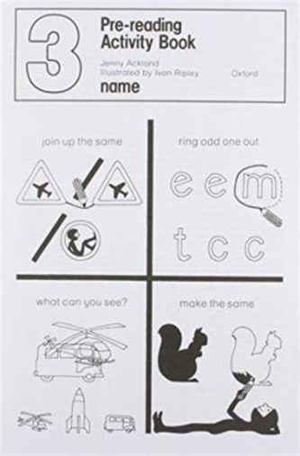 Pre-Reading Activity Books: Book 3