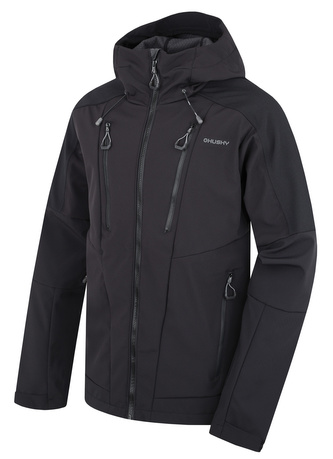 Pánská softshell bunda Sevan M black - L