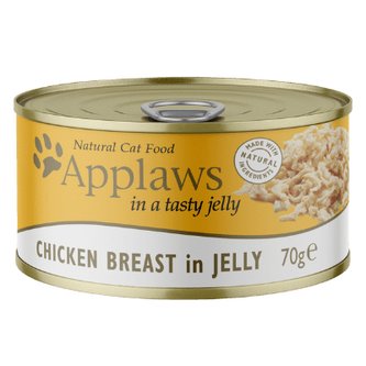 Applaws konzerva Cat Jelly Kuřecí prsa 6x70g Applaws konzerva Cat Jelly Kuřecí prsa 6x70g
