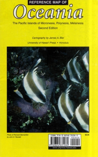 Reference Map of Oceania