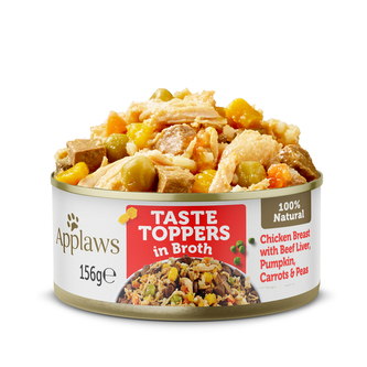 Applaws konzerva Dog Taste Toppers Broth Kuře s játry 156g Applaws konzerva Dog Taste Toppers Broth Kuře s játry 156g