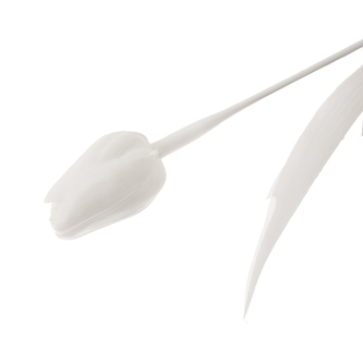 Květina UH tulipán bílý 40 cm