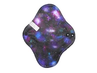 BIO Denní vložka (PUL) - Tajemství vesmíru & sv.růžové bambusovo-biobavlněné froté