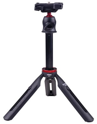 Doerr GIPSY Selfie ministativ (21,5-68 cm, 300 g, max.2kg, kul.hlava, 5 sekcí, černý) Doerr GIPSY Selfie ministativ (21,5-68 cm, 300 g, max.2kg, kul.hlava, 5 sekcí, černý)