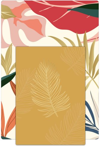 Notizheft Set Jungle, vegan