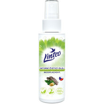 Linteo Bezoplachový intimní čistící olej s extraktem z dubové kůry 100 ml woman