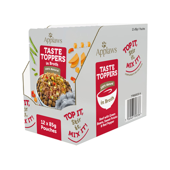 Applaws kapsička Dog Taste Toppers Broth Hovězí s batáty 12x85g Applaws kapsička Dog Taste Toppers Broth Hovězí s batáty 12x85g