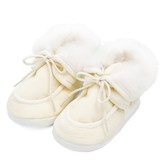 Kojenecké zimní capáčky New Baby béžové 0-3 m - velikost 0-3 m