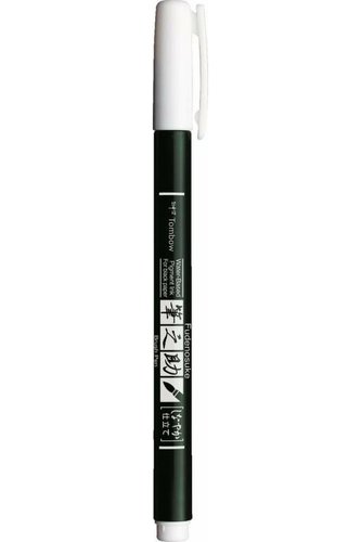 Tombow Štětcový fix Fudenosuke pastel - bílý
