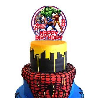 Zápich do dortu Avengers - Cakesicq