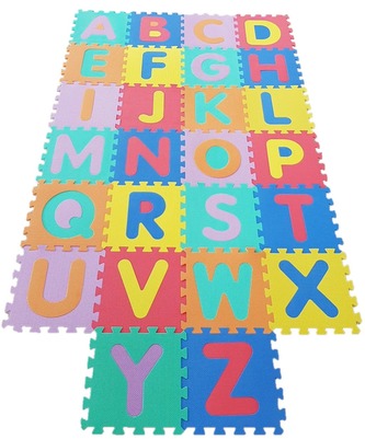 Pěnové puzzle abeceda 26 ks Pěnové puzzle abeceda 26 ks