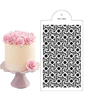 Stencil šablona Labyrint 40x21cm - Cakesicq