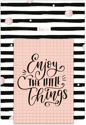 Notizheft-Set Happiness, vegan