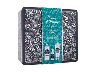 Tesori d´Oriente Muschio Bianco parfémovaná voda 100 ml + sprchový krém 250 ml + pěna do koupele 500 ml