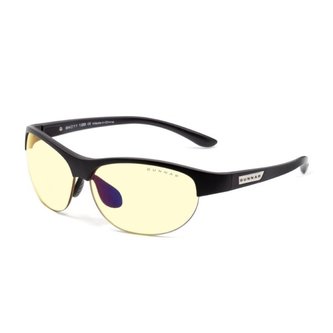 GUNNAR kancelářske/herní brýle ASH-RAINBOW 6 SIEGE ONYX * jantárová REACT skla * BLF 65/90 * NATURAL  focus