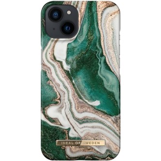 iDeal Of Sweden kryt iPhone 13 Golden Jade Marble