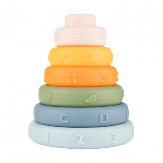 canpol babies Senzorická skládací pyramida