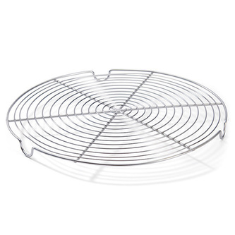 ROUND ST STEEL  GRATE WITH 3 FEET O 32