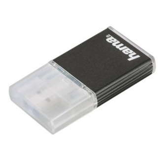 Čtečka karet Hama USB 3.0 UHS-II, SD/SDHC/SDXC, antracitová