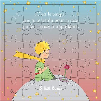PUZZLE PUZ41O05 MALÝ PRINC KIUB