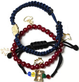 Náramek set tří kusů Harry Potter: Bradavice (obvod 20 cm)