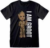 Pánské tričko Marvel|Guardians of The Galaxy: I am Groot (M) černá bavlna