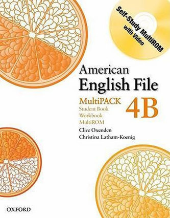 American English File 4 SB+WB Pk B