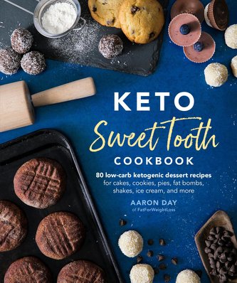 Keto Sweet Tooth Cookbook: 80 Low-Carb Ketogenic Dessert Recipes for Cakes, Cookies, Pies, Fat Bombs, Shakes, Ice Cream, and Mor