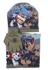 SOUPRAVA  ČEPICE, NÁKRČNÍK A RUKAVICE TLAPKOVÁ PATROLA - velikost 54