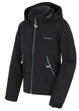 Dětská softshell bunda Salex K black - 164