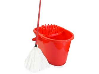 M.A.T. GROUP mop komplet 13l ovál. ČRV/STŘ pásky 140g BA