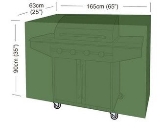 plachta krycí na gril CLASSIC "XL" 165x63x90cm, PE 90g/m2