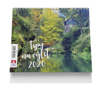 Tipy na výlet - stolní kalendář 2020
