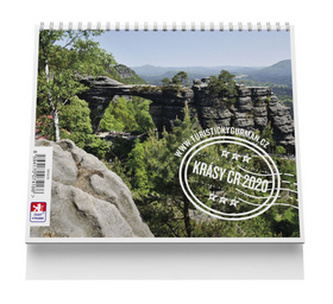 Krásy ČR - stolní kalendář 2020