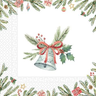 UBROUSKY VÁNOČNÍ ROLNIČKY 3VRSTVÉ 33X33CM