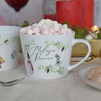 Hrnek 'MILUJU VÁNOCE' 420 ml Hrnek 'MILUJU VÁNOCE' 420 ml