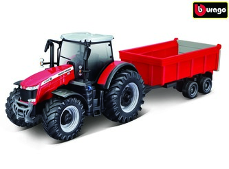 Bburago 1:50 Farm Traktor Massey FERGUSSON 8740S
