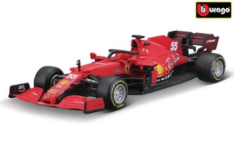 Bburago 1:43 Ferrari Racing F1 SF21 #55 (Carlos Sainz)