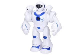 Robot Yobi střílející s efekty 25 cm Robot Yobi střílející s efekty 25 cm