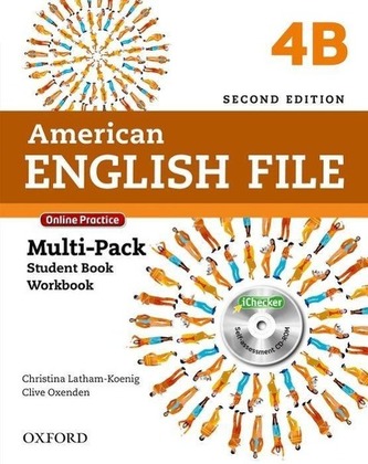American English File 4 Multipack B+Onli