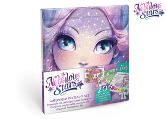 Nebulous Star Akvarel pohlednice set