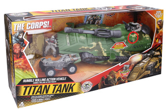 The Corps! Tank s vojáky 2 ks 39 cm The Corps! Tank s vojáky 2 ks 39 cm