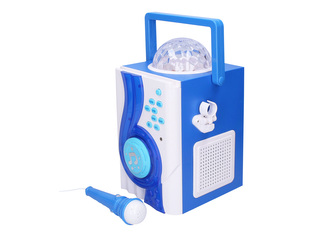 Hudební box s projekcí a mikrofonem 22x18,5x34,5 cm