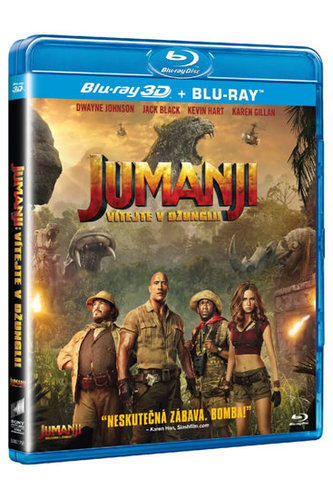 Jumanji: Vítejte v džungli! Blu-ray